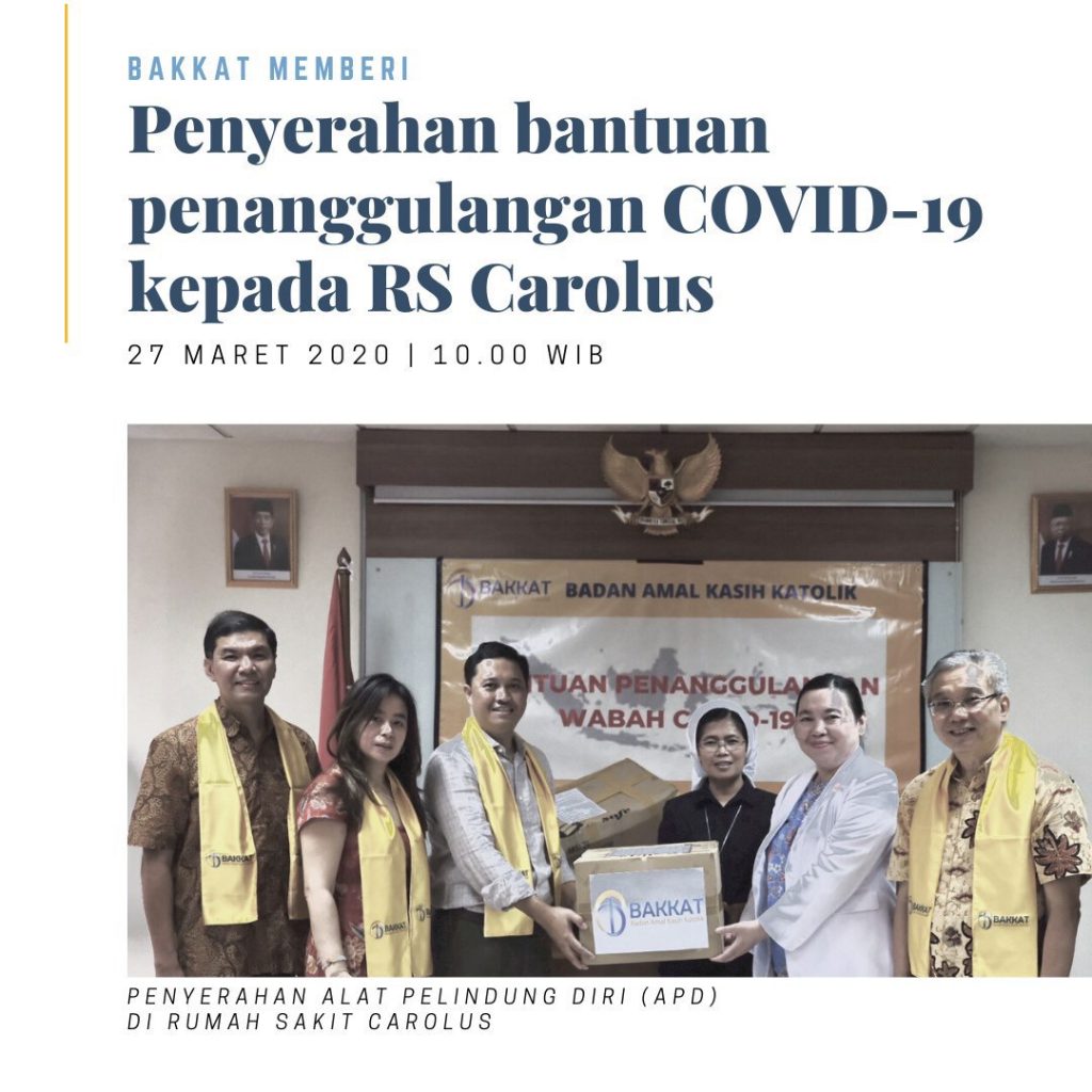 Membantu Petugas Medik Membantu Sesama & Kita